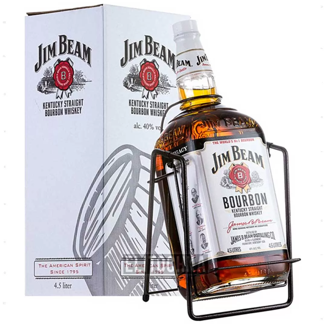Віскі Jim Beam White 4 роки витримки 4.5 л 40%