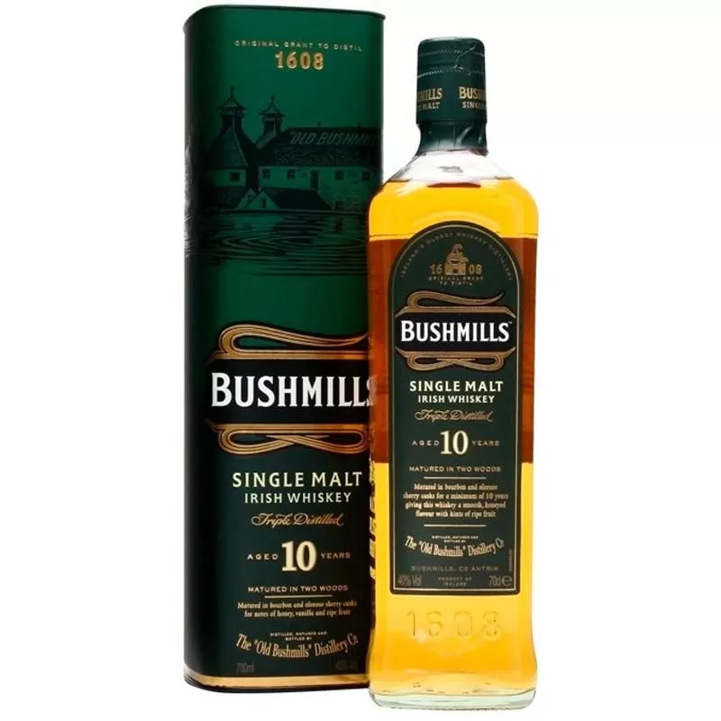 Віскі Bushmills Malt 10 YO 0,7л 40%