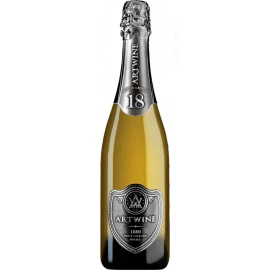 Вино игристое Artwine белое брют 18 месяцев 0,75л 10-13,5%