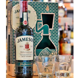 Виски Джемисон 0,7 л +2 стакана, Jameson + 2 glasses 0,7 л 40% купить