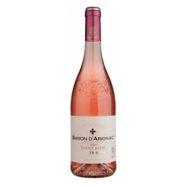 Вино Baron dArignac Syrah Rose розовое сухое 0,75л 12%