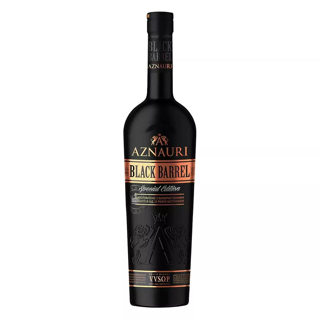 Коньяк Украины Aznauri Black Barrel 5 лет выдержки 0,7л 40%