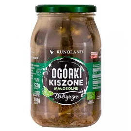 Огурцы квашеные органические Runoland 820г