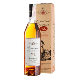 Арманьяк Castarede в подарочной упаковке 0,7л 40%
