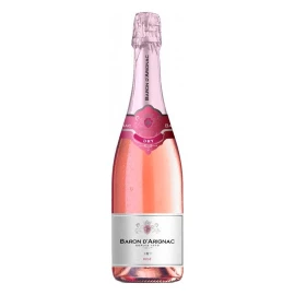 Вино игристое Baron dArignac Rose розовое брют 0,75л 12%