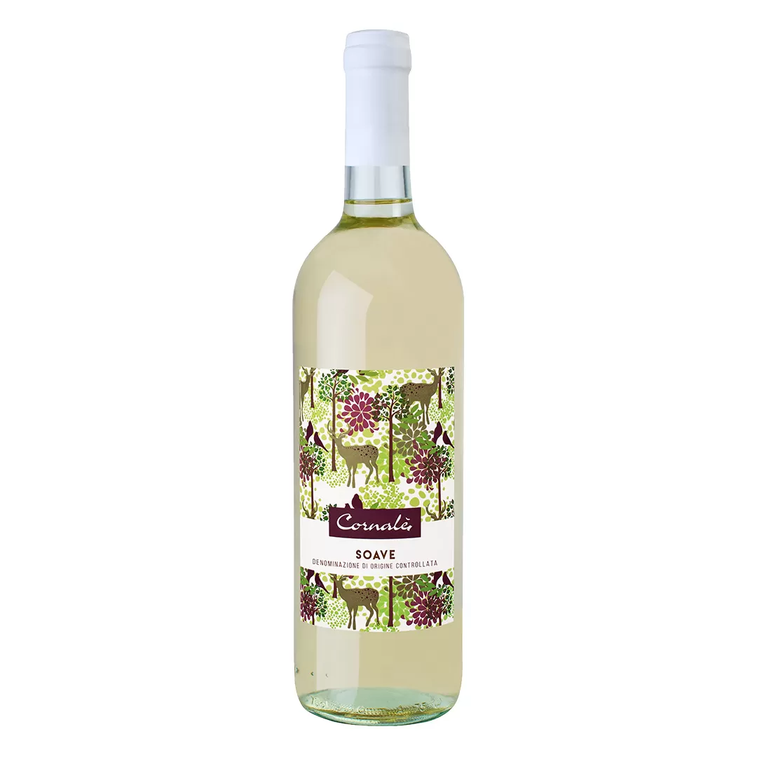 Вино Cornale Soave DOC біле сухе 0,75л 12%