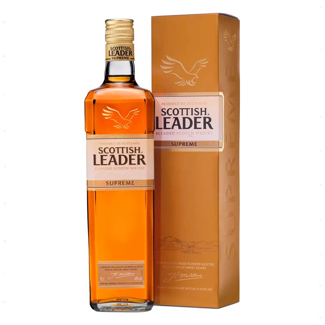 Віскі Scottish Leader Supreme 4-10 років витримки 0,7 л 40%