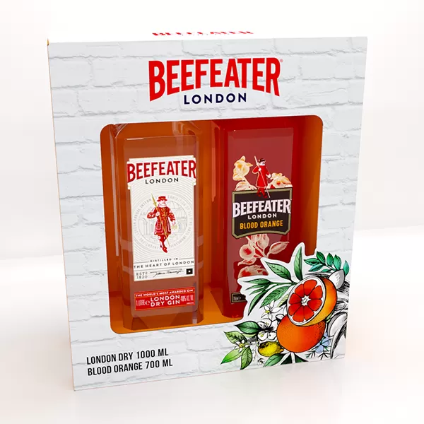 Набор Джин Beefeater London Dry 1.0л и Strawberry 0,7л 40%