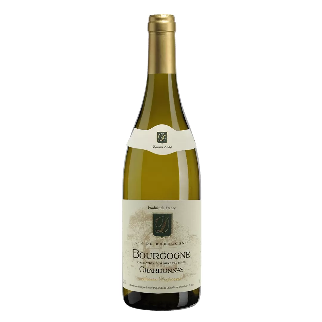 Вино Chardonnay Vinifie En Futs Bourgogne Pierre Dupond біле сухе 0,75л 13%