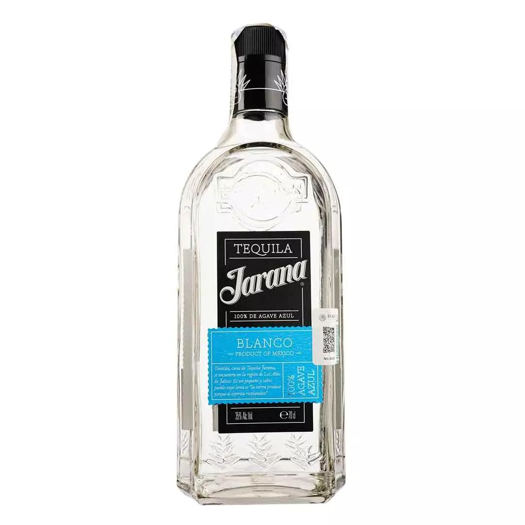 Текила Jarana Blanco 100% голубая агава 0,7л 35%