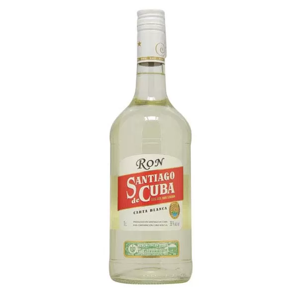 Кубинский ром Carta Blanca Santiago de Cuba 1л 38%