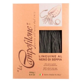Лингвини с чернилами каракатицы La Campofilone 250 г