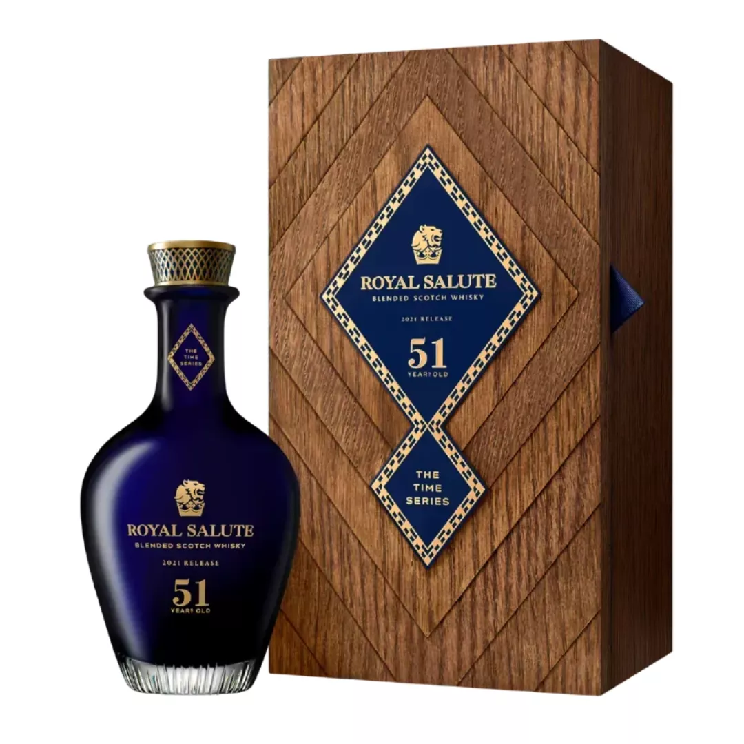 Виски Royal Salute 51 год 0.7л 45,5% в престижной упаковке