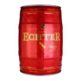 Пиво Wurzburger Hofbrau Julius Echter Weissbier светлое нефильтрованное 5л 5,4%