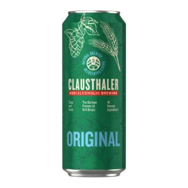 Пиво Clausthaler светлое фильтрованное безалкогольное 0,5л 0%