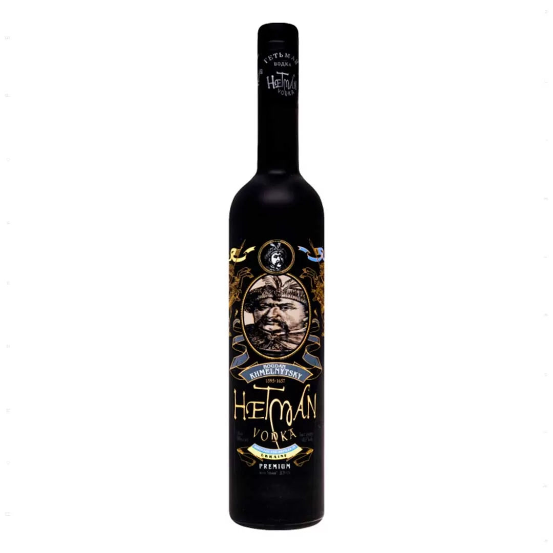 Водка Гетьман Blаck Gold 0,5 л 40%