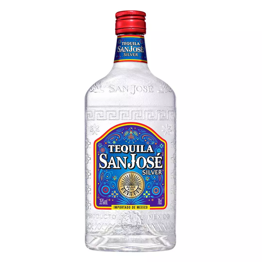 Текила San Jose Silver 0,7л 35%