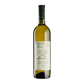 Вино белое сухое Friends' wine Akhmetis Mtsvane 0,75л 12%