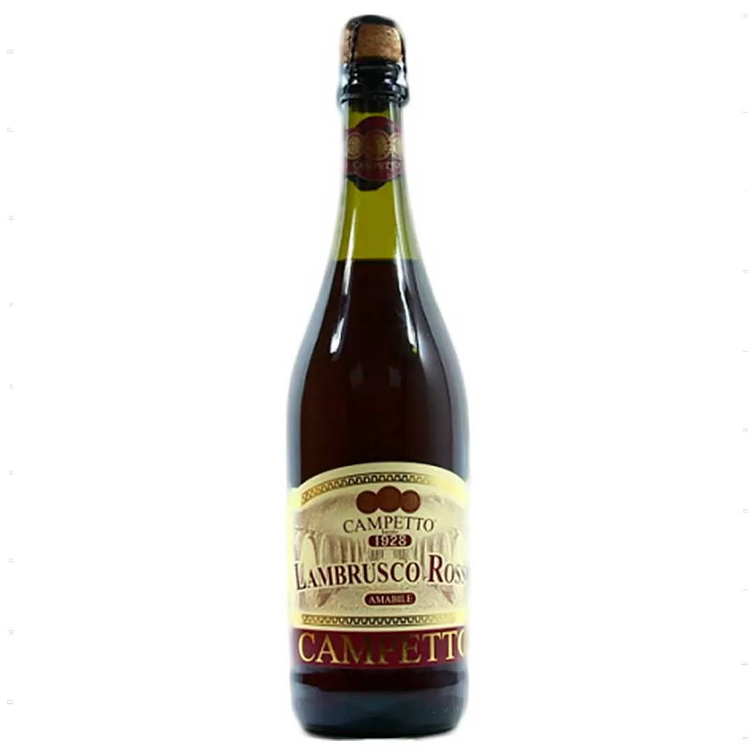 Вино игристое Schenk Italia Campetto Lambrusco Emilia Rosso красное полусладкое 0,75л 8%