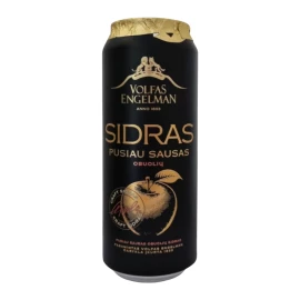 Сидр Volfas Engelman Cider Semi Dry Apple 0,5л 4,5%