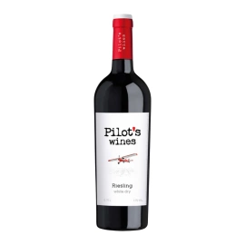 Вино Pilot’s Wines Рислинг белое сухое 0,75л 11%