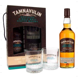 Виски Tamnavulin Double Cask 0,7л 40% + 2 бокала