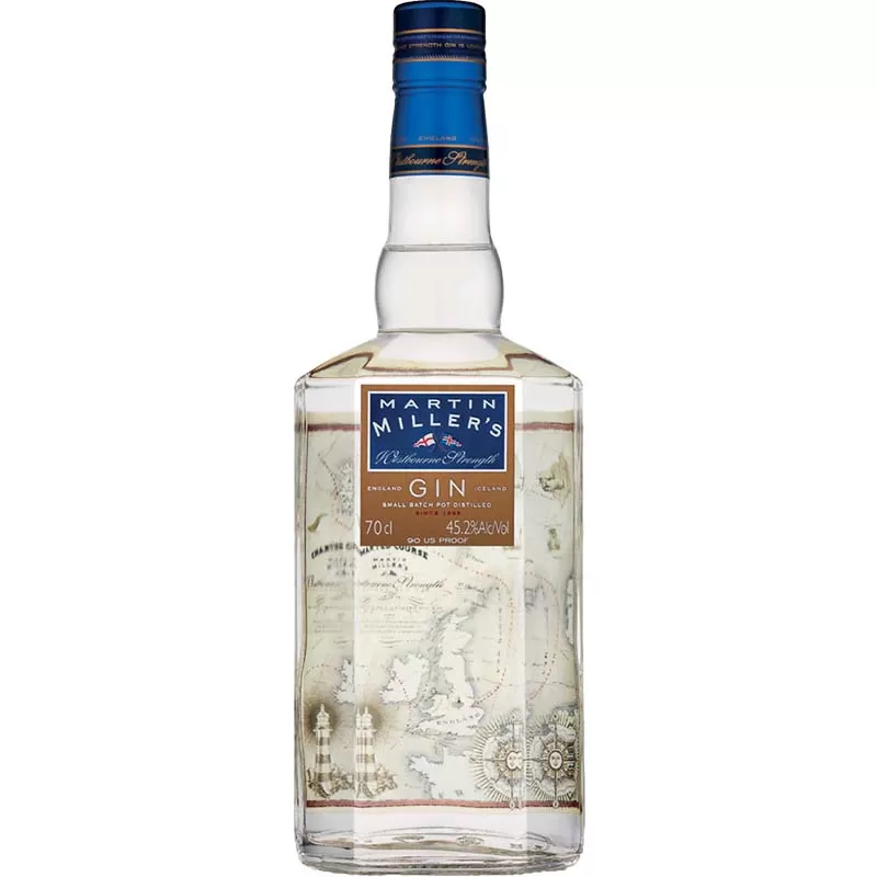 Исландский джин Martin Miller's Westbourne 0,7л 45,2%