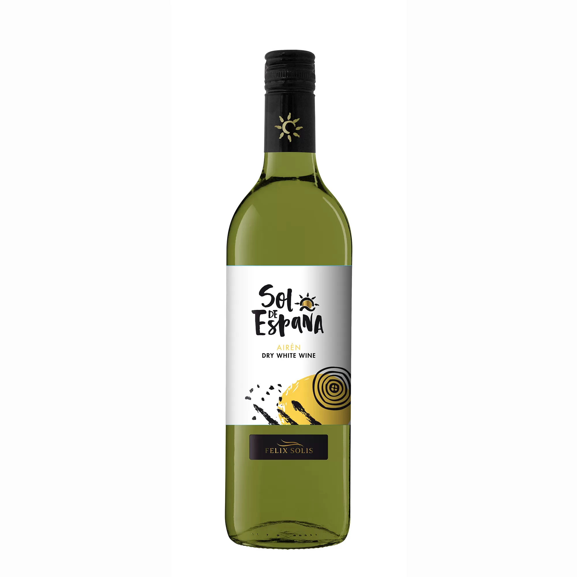 Вино Airen Dry сухое белое Sol de Espana (2530) 0,75л 11,0%