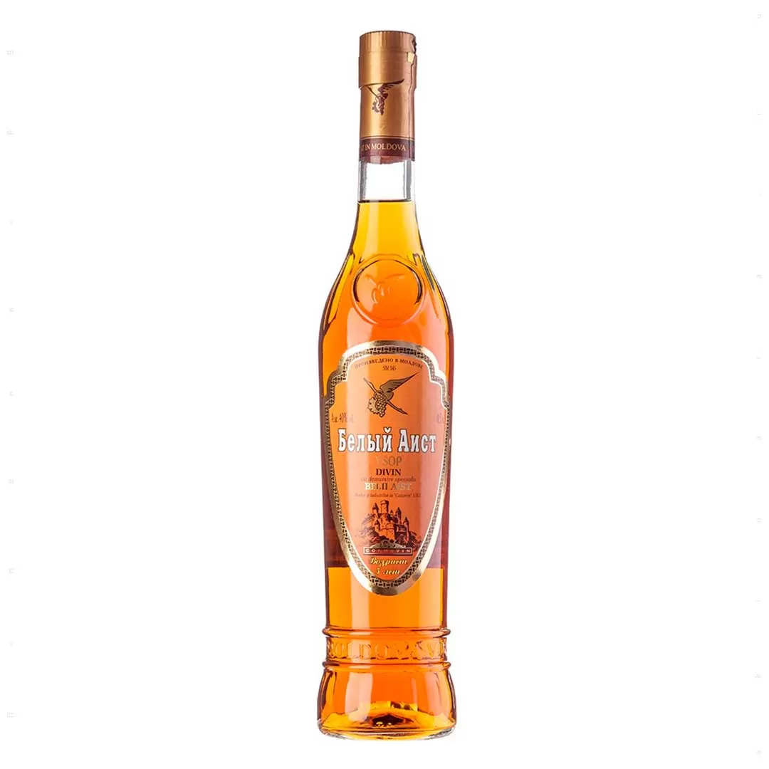 Коньяк Divin Colusvin Білий Аіст 0,5л 40%