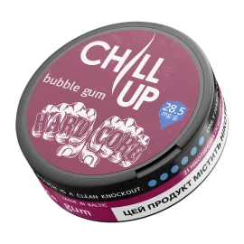 Никотиновые подушечки Chill UP HARDCORE Bubble Gum 28,5 мг/г 21 шт 28,5 мг/г %