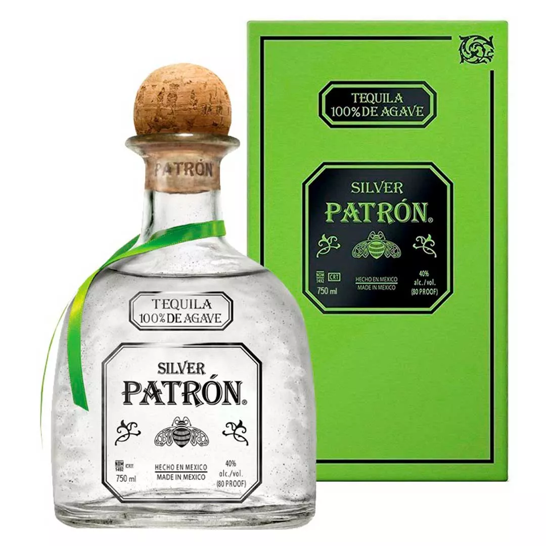 Текила Patron Silver 0,75л 40%