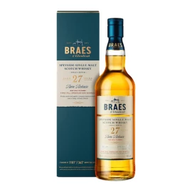 Виски односолодовый Braes of Glenlivet 27 лет в коробке 0,7л 48%