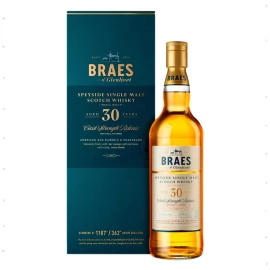 Віскі Braes of Glenlivet 30 років витримки у подарунковій упаковці 0,7л 50,9%
