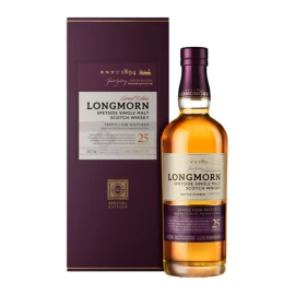 Виски односолодовый Longmorn 25 лет в коробке 0,7л 53%