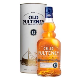 Виски Old Pulteney 12 y.o. в подарочной упаковке 0,7л 40%