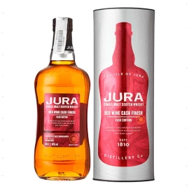 Виски Jura Red Wine Cask Finish в подарочной коробке 0,7л 40%