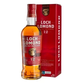 Віскі Loch Lomond 12 уо в подарунковій коробці 0,7л 46%
