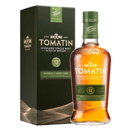 Виски Tomatin 12 Y.O. в подарочной коробке 0,7л 43%