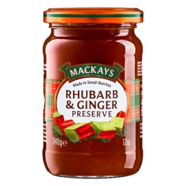 Джем Ревень с имбирем Mackays 340 г