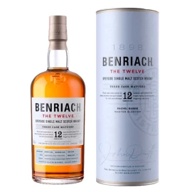 Виски Benriach, Sherry Wood Matured, 12 yo в тубусе 0,7л 46%