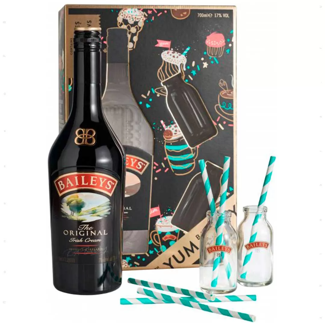 Лікер Baileys 0,7л 17% у подарунковій упаковці + 2 мол.чашки