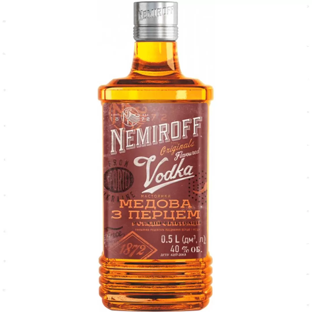 Настойка Nemiroff Медовая с перцем штоф 0,5л 40%