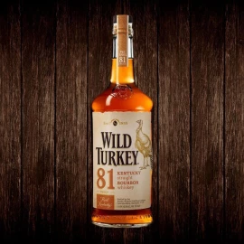 Бурбон Wild Turkey 81 до 8 лет выдержки 1 л 40,5% купить