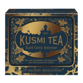 Чай черный Эрл Грей Интенсив 2 органический, Kusmi Tea, 20х2г