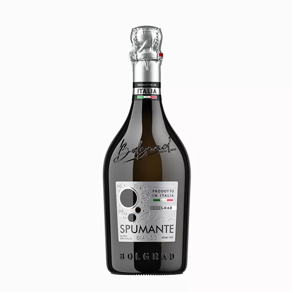 Вино игристое Bolgrad Spumante Demi-Sec 0,75л 10,05%
