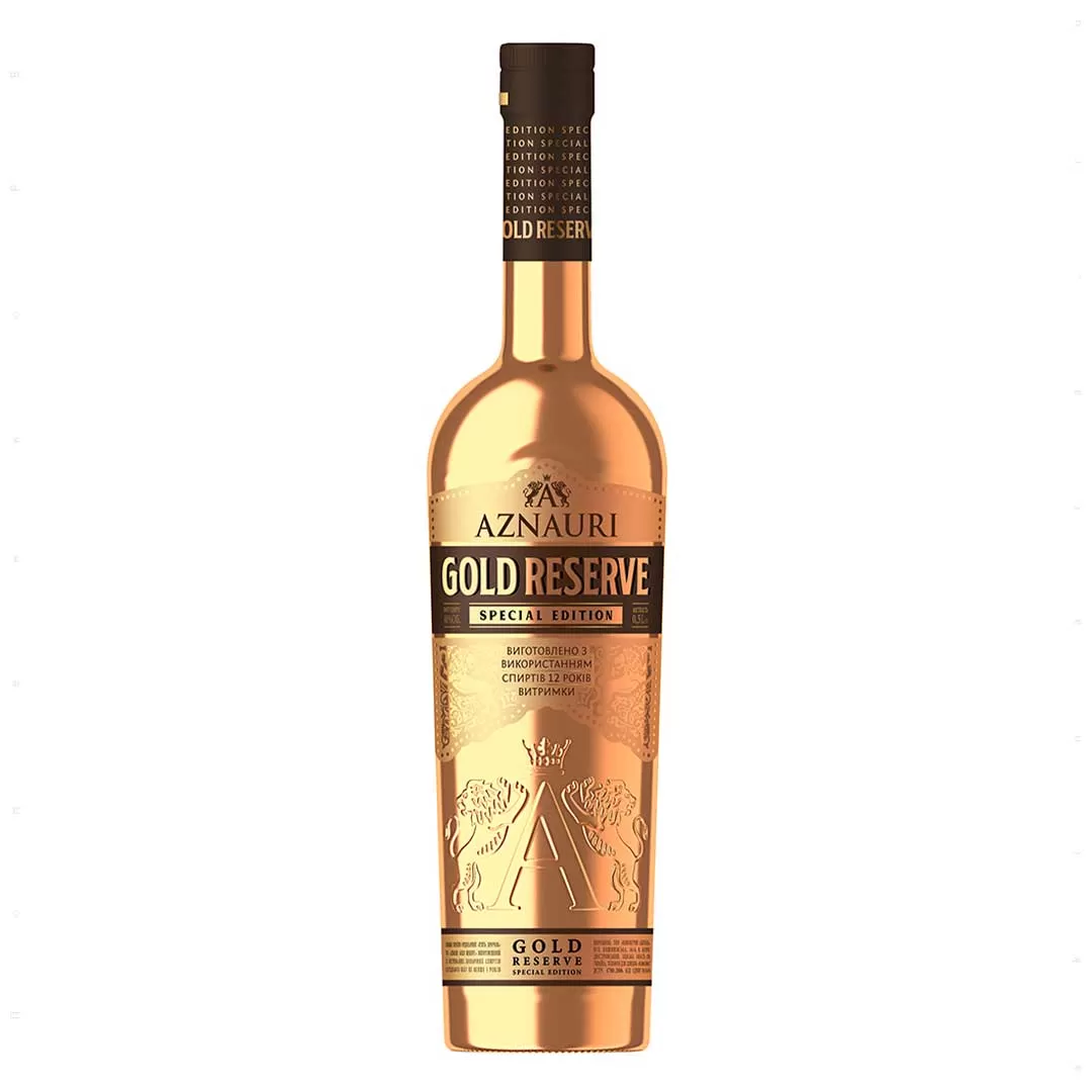 Коньяк Украины Aznauri Gold Reserve 5 лет выдержки 0,5л 40%