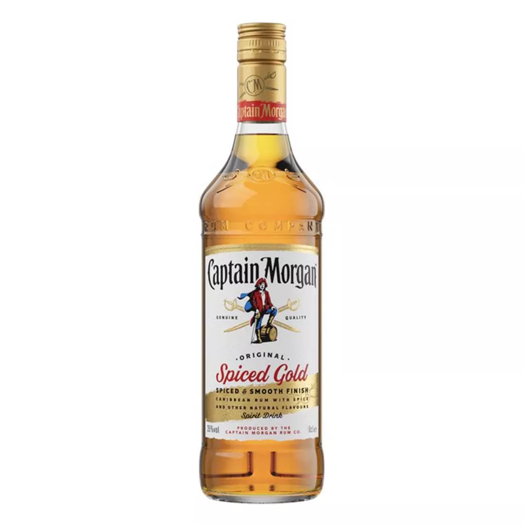 Ромовый напиток Captain Morgan Spiced Gold 0,5л 35%