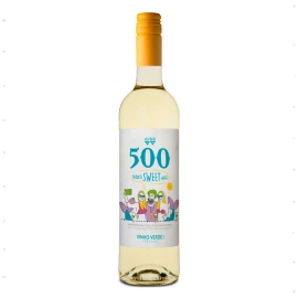 Вино 500 Vinho Verde белое полусладкое 0,75л 9,5%