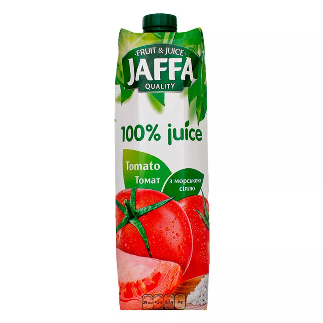 Сок Jaffa томатный с морской солью 0,950л