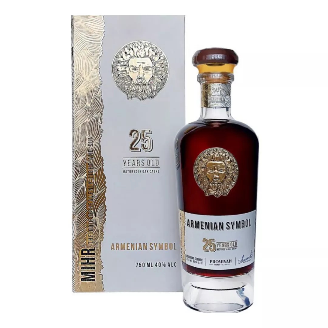 Бренди армянский Armenian Symbol  25 лет выдержки 0,75л 40%